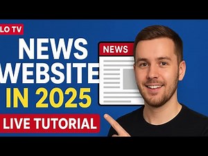 How to Create a Professional News Website with WordPress (Step-by-Step Tutorial 2025)
