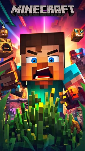 Mining Grass Until I Find a Rare Item 😳 #minecraft #minecraftshorts #challenge #youtubeshorts