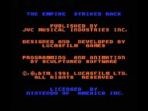 Star Wars - Empire Strikes Back (NES) Music - Title Theme