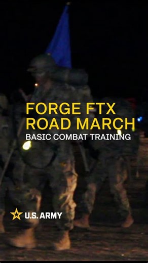 The Forge is basic training trainees culminating Field Training Exercise, or #FTX, which challenges them physically and mentally. The trainee's first obstacle is completing the 10-mile tactical road march. Throughout basic, U.S. Army Trainees have received multiple touchpoints on their opposing force, OPFOR, with whom they will be forced to engage throughout the 72-hour Forge. As the operational environment evolves, we have partnered with the U.S. Army Training and Doctrine Command G2 to refine 