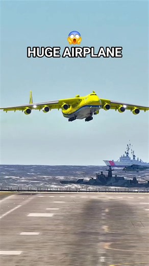 Biggest Airplane in the World Antonov 225 #aviation | IronGaming