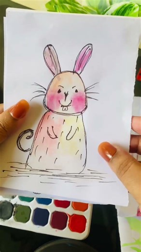 Amazing watercolours💥#drawingprocess #drawing #satisfying #cartoondrawingideas #art #howtodraw