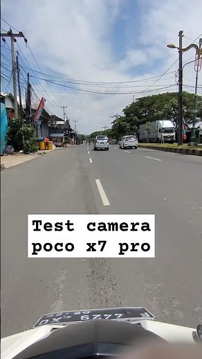 poco x7 pro camera test video