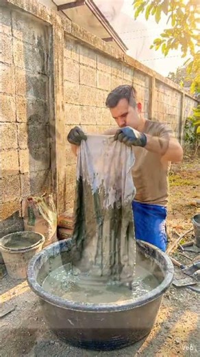 Amazing DIY Cement Planter Idea From Fabric and Cement!OR