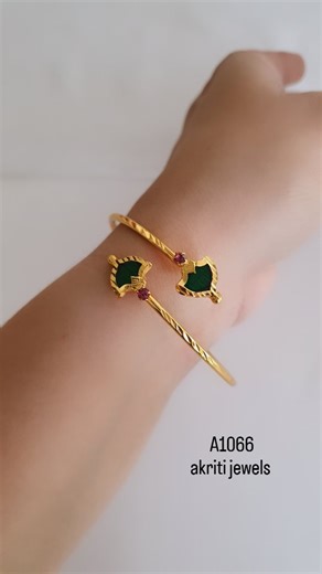 Akriti Jewels on Instagram: "Rs140/- A1066 HAND CUFF MICRO PLATED https://akritijewels.com/ fashionjewellery #trendyjewelry #uniquejewelry #kerala #chokernecklaceset"