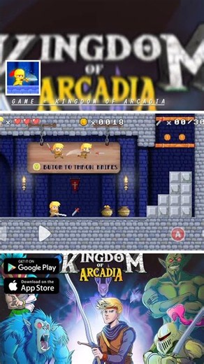 Kingdom of Arcadia Gameplay - The Ultimate Retro Action Platformer! 🗡️