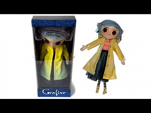 Coraline Doll New In Box with Removable Raincoat | NECA | SHOW and TELL