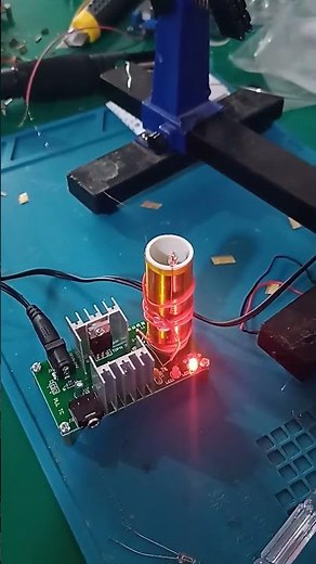 Tesla Coil Kit ⚡ Testing and how it works