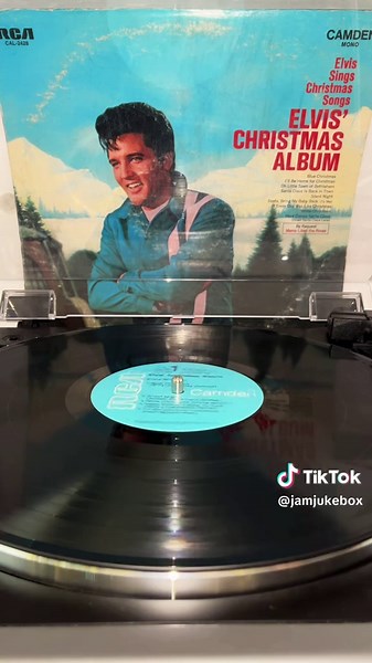 Blue Christmas - Elvis Presley #music #vinyl #christmassong