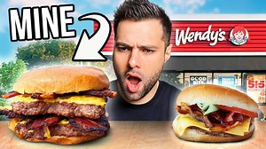 CAR COOKING: Max vs. Baconator (sleepover at Wendy's)