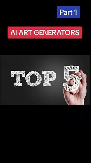 Top 5 AI Art Generators. Part 1. Create Stunning art from these text to image AI tools. #aiartgenerator #aiartgenerators #texttoimage #aiart