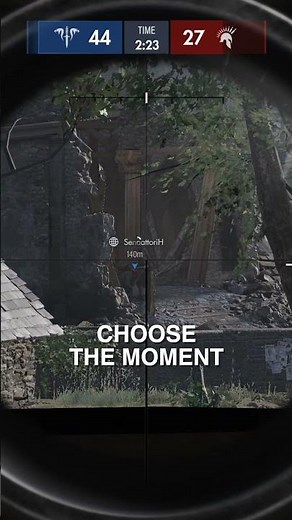 Last-Second Save! 🎯 Sniper Elite: Resistance