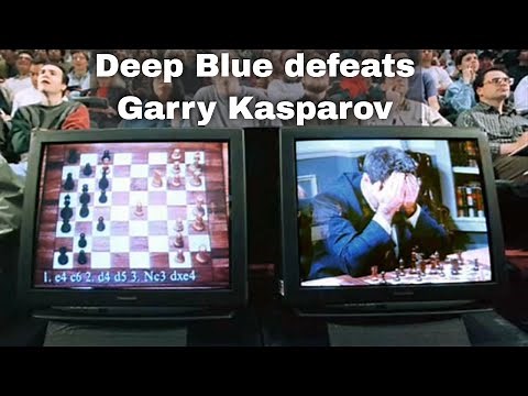 11th May 1997: Garry Kasparov defeated by chess computer Deep Blue in tournament conditions