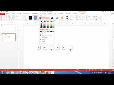 Introduction to creating path diagrams in PowerPoint