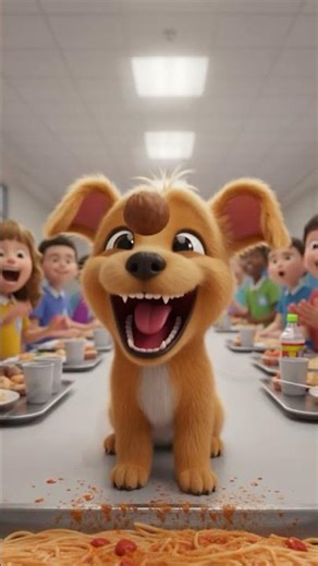 Scruffy’s First Day of School! 🐶🎒 | Funny 3D Puppy Cartoon