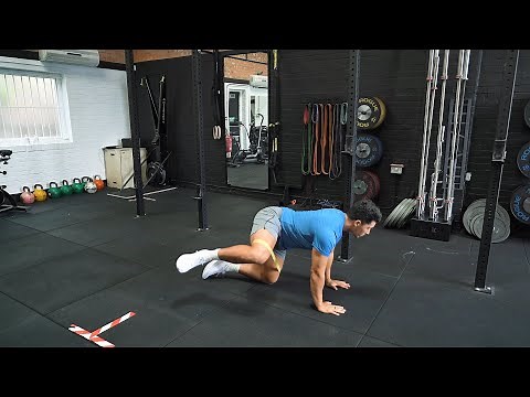 Banded Fire Hydrant | Band | Strength and Conditioning Exercises