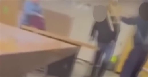 Student hit in head with wooden stool by classmate, mom says