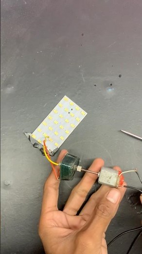 How to make mini generator at home #generator #free #electricity