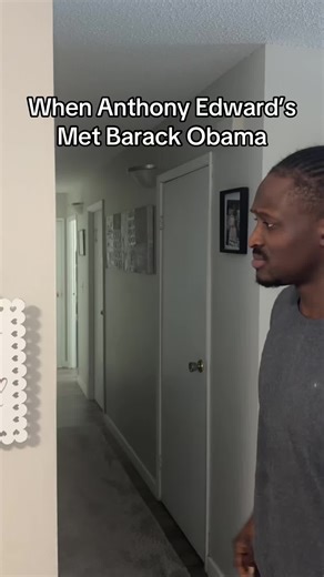 Anthony Edwards' Awkward Meeting with Barack Obama