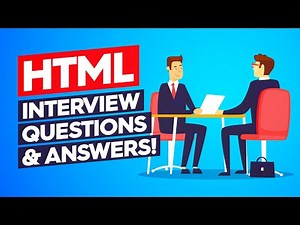 HTML Interview Questions & Answers! (How to PASS a HTML Developer Job Interview!)