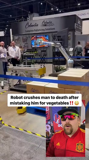 Industrial Robot Accident in South Korean Distribution Center