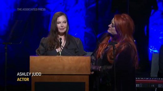Watch Wynonna And Ashley Judd Accept The Judds' Country Music Hall Of Fame Induction One Day After Their Mother Naomi's Death