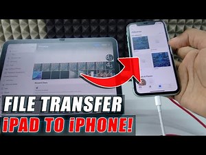 how to transfer data from ipad to iphone with cables?