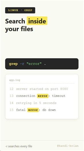 Search Inside Files in Linux with grep