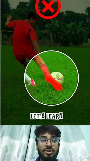 Perfect Curve Shot in Football 😱⚽#footballskills #soccer #freekick