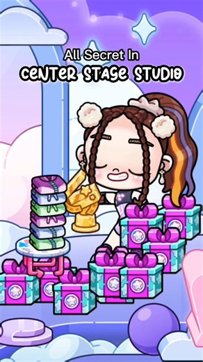 all secret center stage studi #tocaboca #avatarstory #avatarstory