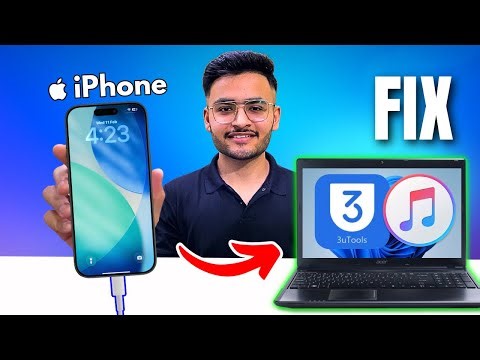 How to Fix iTunes not Detecting iPhone | 3uTools not Connecting to iPhone iTunes not showing iPhone