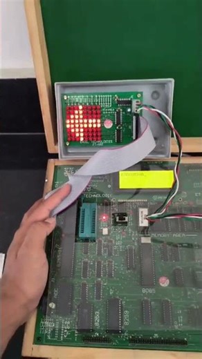 Automated Emergency Visuals Signaling System Via 8085 Microprocessor