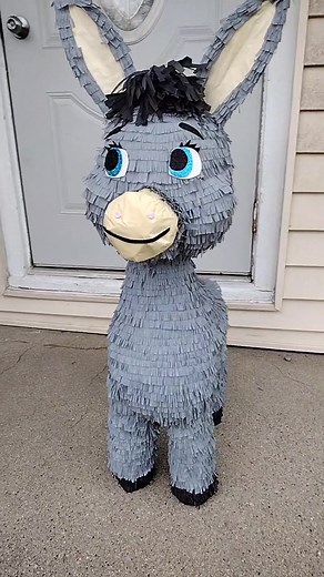 Handmade 3D Donkey Piñata for Sale in Elgin, Illinois