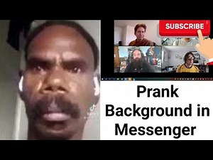 Messenger video prank | How to set background