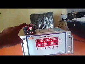 how to connect timer for calibration to the saica make time calibrator