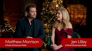 Favorite memory on set? 😍 Waltz through Paris with Jen Lilley and Matthew Morrison in their must-see original movie, A Paris Christmas Waltz, Sunday, November 19 at 8/7c on Great American Family! 🎄 | Great American Faith & Living Network