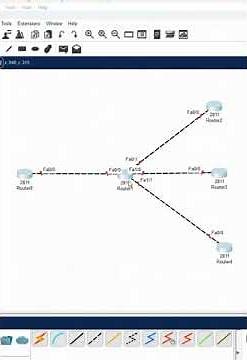 Basic Packet Tracer Lab 1 | Packet Tracer lab in CCNA #ciscotraining #networkdiscovery