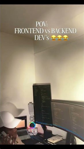 Never ending fight between front-end vs back-end developers