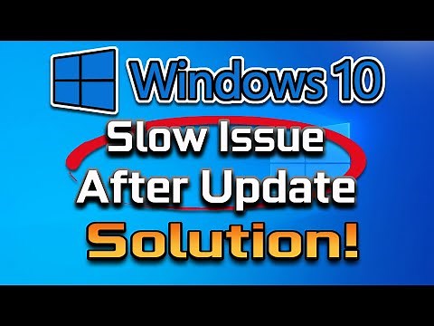 Windows 10: How to Fix Slow Performance Issue After Update [2025]