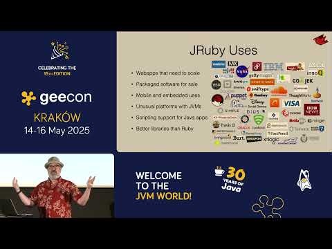 GeeCON 2025: Charles Nutter - Building Efficient Dynamic Languages on the JVM