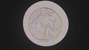 Medalhão_MDL - 3D model by Aleijadinho3DUsp