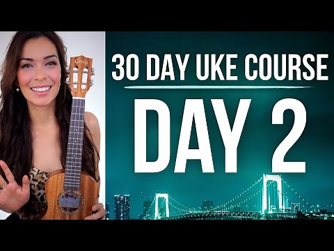 DAY 2 - 30 Day Uke Course - FINGERPICKING Adele Someone Like You