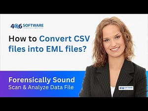 How to Convert CSV files into EML files?