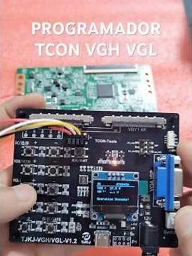 Programador TJKJ VGH VGL VCOM / TJKJ-VGH/VGL-V1.2 Programador TCON VGH VGL LED TV PANTALLAS SOLUCIÓN