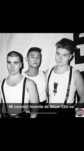 Mi canción favorita de Nitzer ebb es____ #musical #music #electronicmusic #nitzerebb #EBM | Only Synthpop Lovers