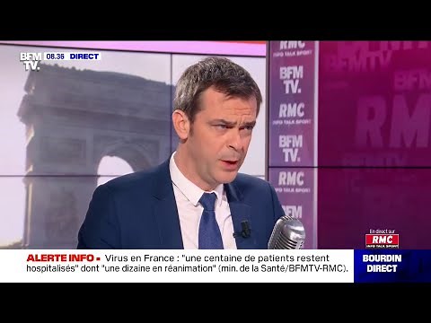Olivier Véran, ministre de la Santé, dresse un nouveau bilan du Coronavirus sur RMC et BFMTV