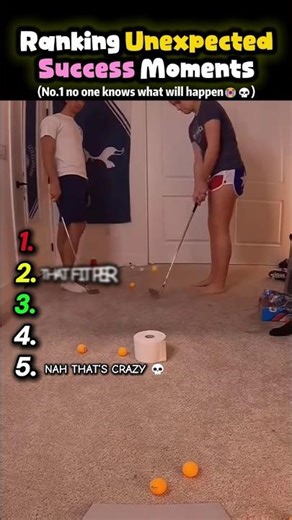 Ranking Unexpected Success Moments