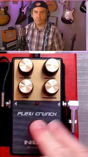 Nux Plexi Crunch Review Reissue Pedal #shorts