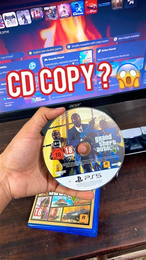 Can You Copy GTA 5 Game Disc? Truth Revealed! #shorts