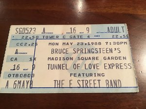 May 23, 1988: Bruce Springsteen & The E Street Band / Jon Landau at Madison Square Garden New York, New York, United States | Concert Archives